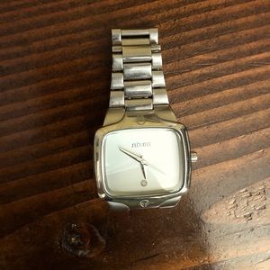 Nixon 100 M Players Watch, real diamond center